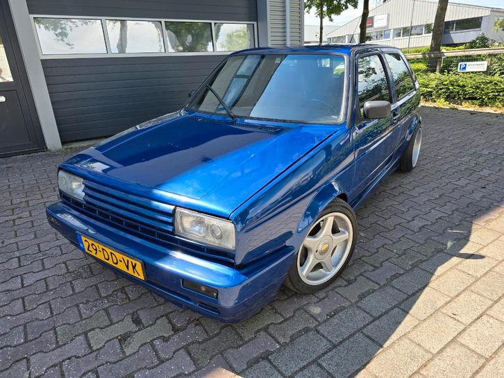 Volkswagen Golf VR6 VORTECH V-1 (bj 1989), Auto's, Oldtimers, Bedrijf, Te koop, ABS, Centrale vergrendeling, Elektrische ramen