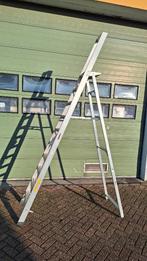 Bordestrap werkplaatstrap trap magazijntrap 10 treden, Ophalen, Gebruikt, Trap, Opvouwbaar of Inschuifbaar