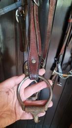 Western hoofdstel met snaffle, Dieren en Toebehoren, Paarden en Pony's | Hoofdstellen en Tuigage, Ophalen of Verzenden, Zo goed als nieuw