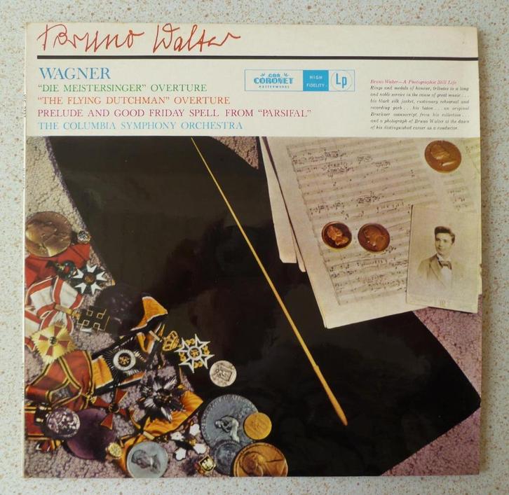 LP - Wagner - Flying Dutchman, Meistersinger en Parsifal, Cd's en Dvd's, Vinyl | Klassiek, Gebruikt, Romantiek, Orkest of Ballet