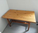 Massief grenenhouten eettafel, Huis en Inrichting, Tafels | Eettafels, Ophalen, Gebruikt, 100 tot 150 cm, 50 tot 100 cm