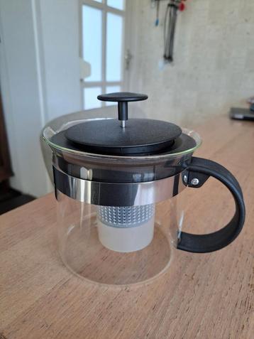 Bodum theepot met filter voor losse thee.