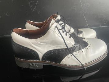 Golfschoen (Lambda) Pavia Wit & Grijs/zwart maat 42 beschikbaar voor biedingen