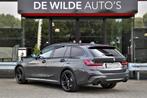 BMW 3 Serie Touring 330e M-sport 292pk Dravitgrijs Pano Harm, 1998 cc, Achterwielaandrijving, Gebruikt, Zwart
