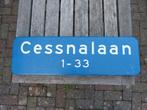 Schiphol Cessnalaan oud verkeersbord straatnaambord, Ophalen of Verzenden, Gebruikt, Reclamebord