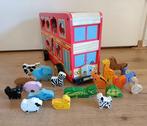Houten bus met dieren - uitgebreide vormenstoof, Ophalen of Verzenden, Gebruikt