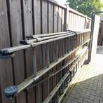 Ladder driedelig,  Ruim 9 meter., Doe-het-zelf en Verbouw, Ladders en Trappen, Ophalen, Gebruikt, Ladder, Opvouwbaar of Inschuifbaar
