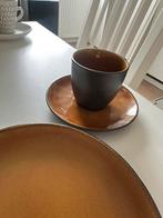 Kop schotel, gebaks bord, Huis en Inrichting, Keuken | Servies, Ophalen, Zo goed als nieuw, Overige stijlen, Kop(pen) en/of Schotel(s)