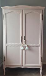 Antieke Garderobekast, Huis en Inrichting, Kasten | Kledingkasten, Ophalen, Gebruikt, 100 tot 150 cm, Met hangruimte