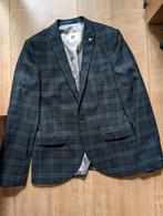 Blauw groen geruit colbert Noose&monkey M, Kleding | Heren, Kostuums en Colberts, Ophalen of Verzenden, Zo goed als nieuw, Blauw