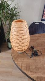 Böja Tafellamp Bamboe/Handgemaakt, Huis en Inrichting, Ophalen, Zo goed als nieuw, Overige materialen, Minder dan 50 cm