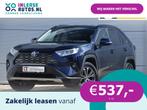 Toyota RAV4 2.5 Hybrid Dynamic | Leer |, Gebruikt, Zwart, 4 cilinders, 2487 cc