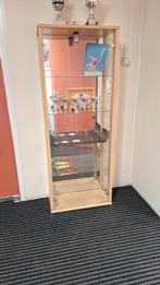 Vitrinekast met licht, Ophalen, Zo goed als nieuw, 25 tot 50 cm, 50 tot 100 cm