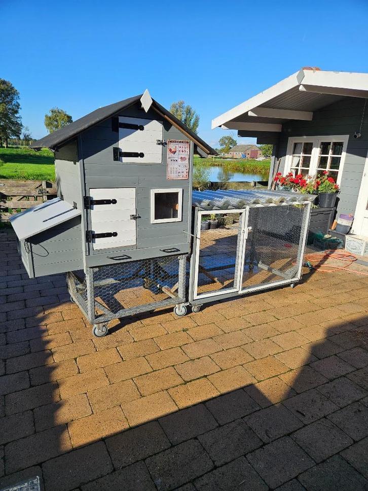 kippenhok, Dieren en Toebehoren, Pluimvee | Toebehoren, Gebruikt, Kippenhok of Kippenren, Ophalen