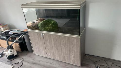 All-in aquariumset te koop (inclusief toebehoren), Dieren en Toebehoren, Vissen | Aquaria en Toebehoren, Zo goed als nieuw, Leeg aquarium