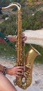Tenorsaxofoon Blase TSX inclusief koffer, standaard enz., Muziek en Instrumenten, Ophalen, Zo goed als nieuw, Tenor, Met koffer