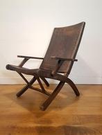 Brutalist folding chair van Angel Pazmino 1974, Ophalen, Gebruikt, 75 tot 100 cm, Nvt