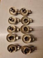 Oude kaarsenknijpers/kandelaars, Diversen, Kerst, Ophalen of Verzenden, Gebruikt