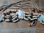 schelpen riem festival riem festival kleding, Kleding | Dames, Riemen en Ceinturen, Verzenden, Nieuw, Zwart, 80 tot 90 cm