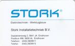 Telefoonkaart CRE200 Stork Installatietechniek Eindhoven, Verzamelen, Verzenden, Nederland