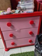 Roze Ikea ladekast Mammut, Ophalen, Kunststof, Gebruikt, 50 tot 100 cm