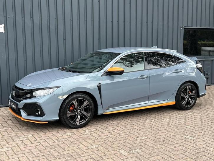 Honda Civic 1.0 i-VTEC Premium 1E EIGENAAR!/DEALER ONDERHOUD, Auto's, Honda, Bedrijf, Te koop, Civic, 360° camera, ABS, Achteruitrijcamera