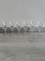 Set 6 klassieke kristallen glazen voor wijn (Zwiesel) 14 cm, Ophalen of Verzenden, Zo goed als nieuw, Overige typen