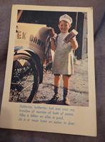 Jongen verkleed als bakker - met versje, Verzenden, Ongelopen, Kinderen