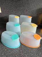 Tupperware Set - Verschillende Kleuren, Ophalen of Verzenden, Zo goed als nieuw, Blauw, Bak of Kom