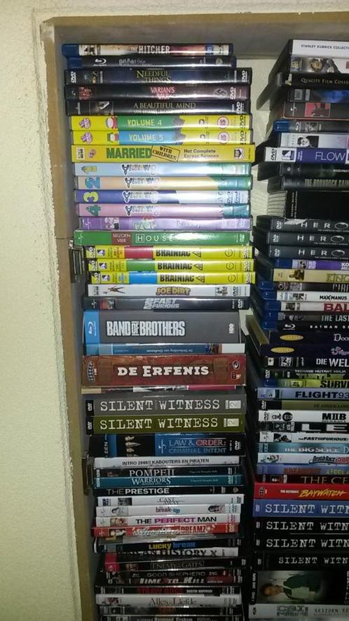 Partij / Verzameling DVD en Blu-ray, ook per stuk te koop, Cd's en Dvd's, Dvd's | Overige Dvd's, Gebruikt, Vanaf 12 jaar, Ophalen of Verzenden