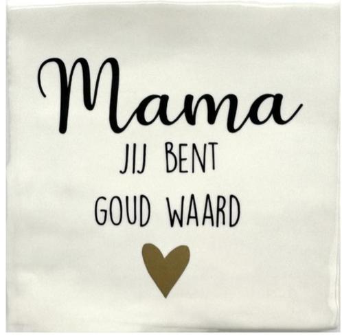 tegeltje met foto uniek persoonlijk kado moederdag, Huis en Inrichting, Woonaccessoires | Tekstborden en Spreuken, Nieuw, Ophalen of Verzenden