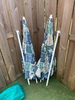 2 stuks parasol ( nieuw) met opberghoezen, Tuin en Terras, Parasols, Ophalen of Verzenden, Zo goed als nieuw, Kantelbaar