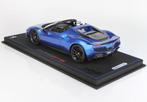 BLACK FRIDAY ! Ferrari 296 GTS blue BBR 1:18, Overige merken, BBR, ., Nieuw