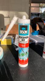Bison siliconenkit glas transparant, Ophalen of Verzenden, Nieuw, Overige kleuren