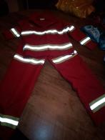 Brandweer pak reflectie verkleed kleding 4-6 jaar, Ophalen of Verzenden, Zo goed als nieuw, 110 t/m 116, Jongen of Meisje