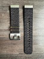 25130a Jacquard-Weave Nylon Polsband, 22mm nieuw, Sieraden, Tassen en Uiterlijk, Sporthorloges, -, Zwart, -, Nieuw