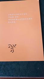 Presidenten van de Nederlandsche Bank, Boeken, Ophalen of Verzenden, Nieuw