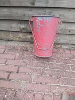 Oude blusemmer brandweer emmer in goede staat, Antiek en Kunst, Curiosa en Brocante, Ophalen of Verzenden
