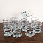 11  vintage Deens design glazen Sidse Werner voor Holmegaard, Glas of Glazen, Ophalen of Verzenden, Overige stijlen, Glas