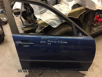 Deur BMW E46 SEDAN EN TOURING TOPASBLAU rechts voor  beschikbaar voor biedingen