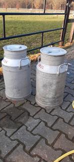 Melkbussen aluminium 2x, Ophalen