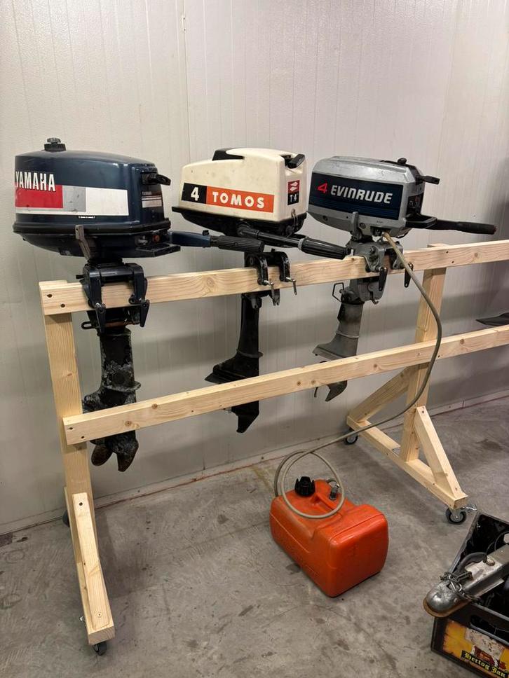 Partij buitenboordmotoren, Watersport en Boten, Bootonderdelen, Gebruikt, Motor en Techniek, Zeilboot of Motorboot, Ophalen