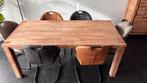 Knibbeler Acacia Houten Meubelset, Huis en Inrichting, Tafels | Eettafels, Ophalen, Gebruikt, 100 tot 150 cm, Teakhout