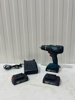 Bosch GSR 18V-21 | Incl. 3x 2.0Ah Accu + Lader – Topstaat!, Doe-het-zelf en Verbouw, Gereedschap | Boormachines, Ophalen of Verzenden