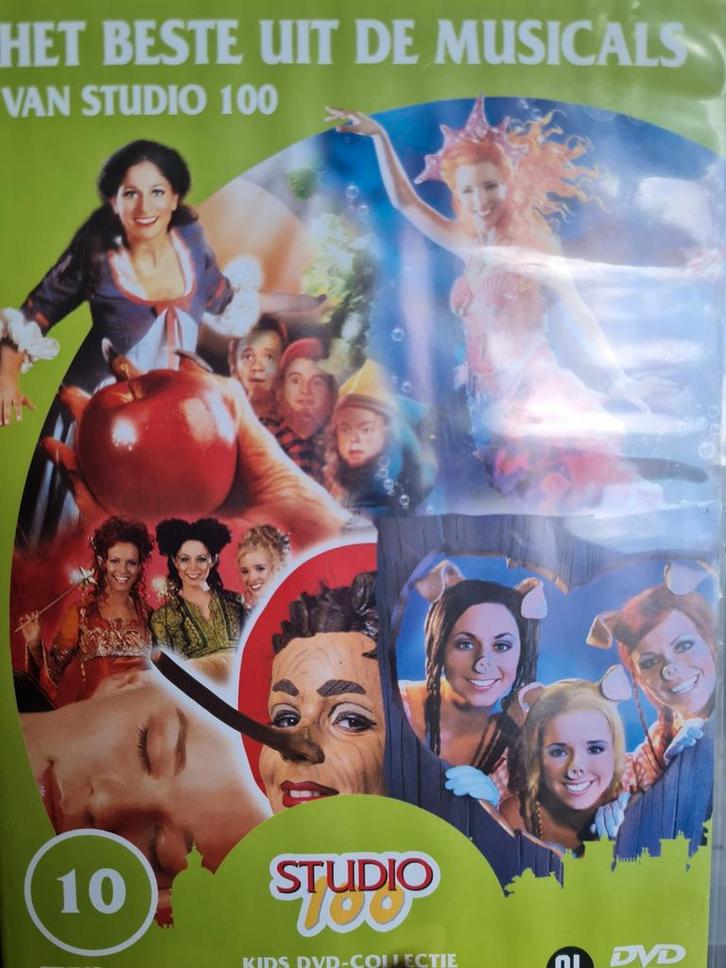 Studio 100 - Het Beste Uit De Musicals DVD, Cd's en Dvd's, Dvd's | Kinderen en Jeugd, Zo goed als nieuw, Film, Poppen, Alle leeftijden