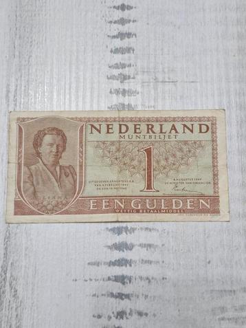 Nederland 1 Gulden Muntbiljet 1949 beschikbaar voor biedingen