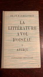La littérature a vol D’oiseau 1 - J.W. Marmelstein, Ophalen of Verzenden