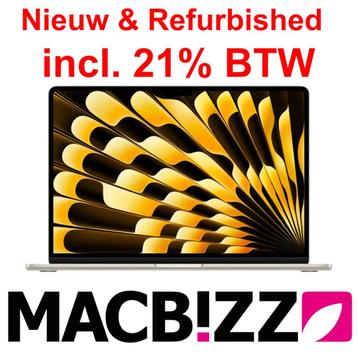 MacBook Air 15" 2024 M3 -NIEUW- 24mnd garantie - BTW factuur beschikbaar voor biedingen