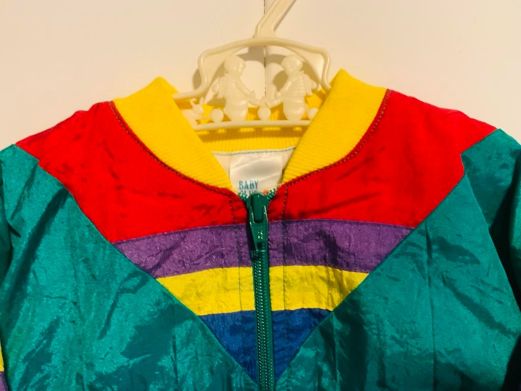 Vintage zomerjasje maat 80 jasje jaren 70/80, Ophalen of Verzenden, Zo goed als nieuw, Jongetje of Meisje, Jasje