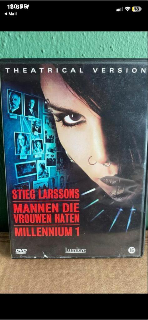 Millennium 1: Mannen die vrouwen haten - DVD, Cd's en Dvd's, Vanaf 16 jaar, Ophalen of Verzenden, Gebruikt